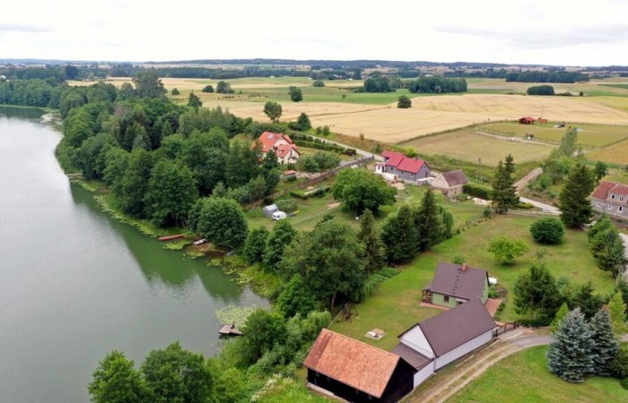 giżycki, Miłki, Wyszowate, Działka bud. z linią brzegowa jeziora Ublik Wielki