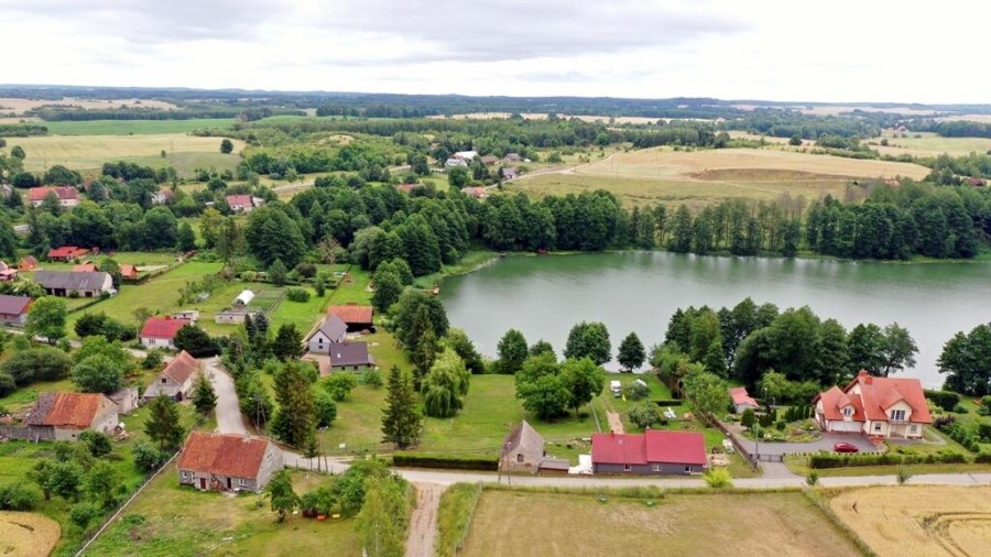 giżycki, Miłki, Wyszowate, Działka bud. z linią brzegowa jeziora Ublik Wielki