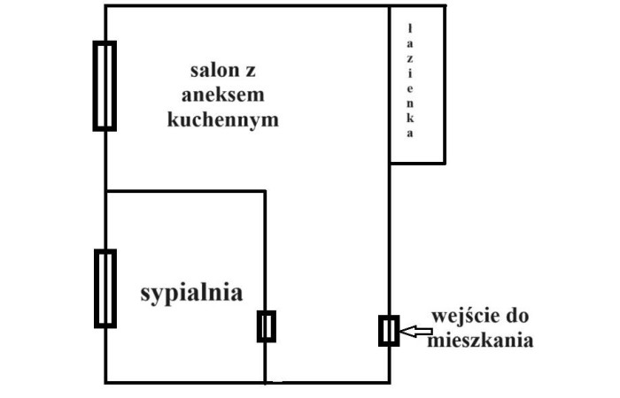 piski, Orzysz, al. Wojska Polskiego, Mieszkanie w centrum Orzysza - gotowe do zamieszkania.