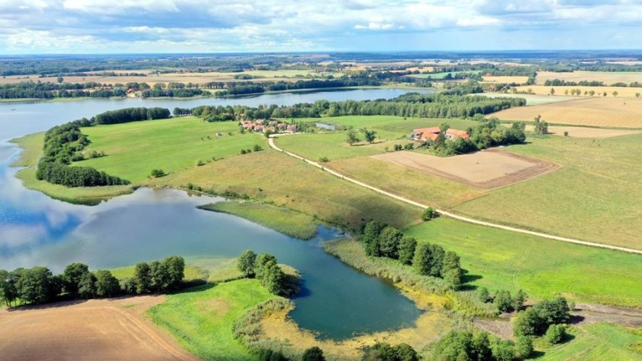 węgorzewski, Węgorzewo, Trygort, Działka bud. 2,1 ha z linią brzegową jeziora Mamry