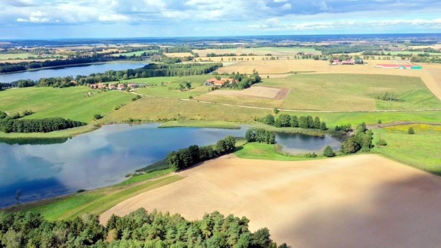 węgorzewski, Węgorzewo, Trygort, Działka bud. 2,1 ha z linią brzegową jeziora Mamry