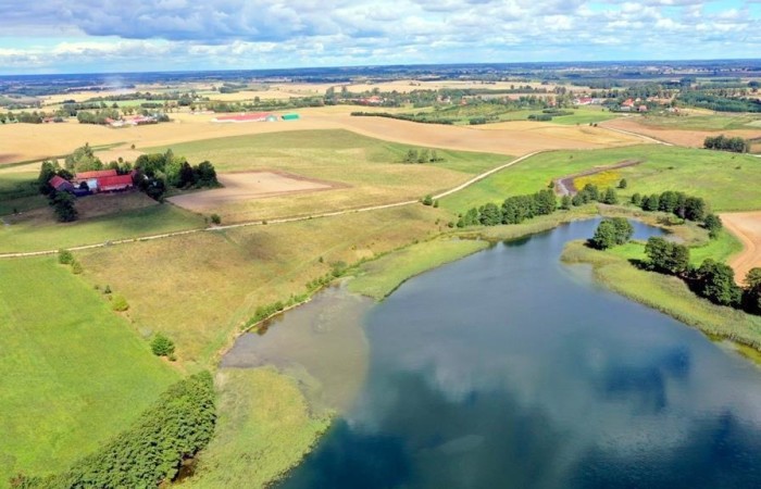 węgorzewski, Węgorzewo, Trygort, Działka bud. 2,1 ha z linią brzegową jeziora Mamry